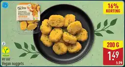 ALDI My Vay Vegan Nuggets aanbieding