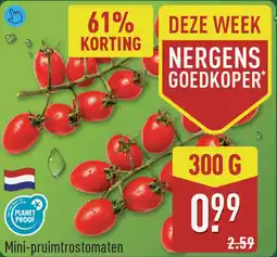 ALDI Mini-Pruimtrostomaten aanbieding
