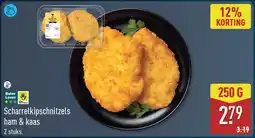 ALDI Scharrelkipschnitzels Ham & Kaas aanbieding