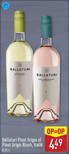 ALDI Ballaturi Pinot Grigio of Pinot Grigio Blush, Italië aanbieding