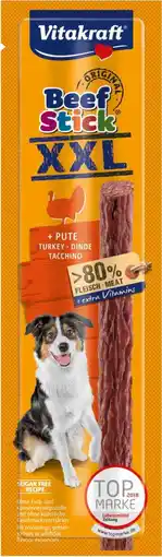 Intratuin Vitakraft kauwstaaf Beef Stick XXL 30 g aanbieding