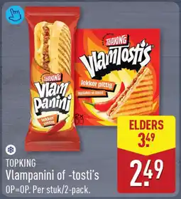 ALDI Topking Vlampanini of Tosti's aanbieding