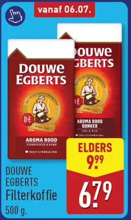 ALDI Douwe Egberts Filterkoffie aanbieding