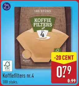 ALDI Koffiefilters nr.4 aanbieding