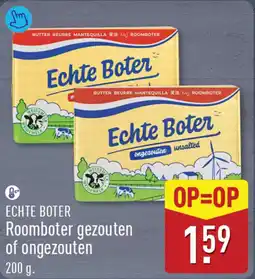 ALDI Echte Boter Roomboter Gezouten of Ongezouten aanbieding