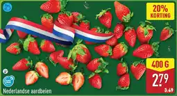 ALDI Nederlandse Aardbeien aanbieding