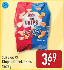 ALDI Sun Snacks Chips uitdeelzakjes aanbieding