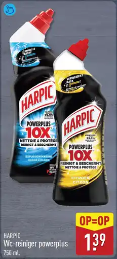 ALDI Harpic WC Reiniger Powerplus aanbieding