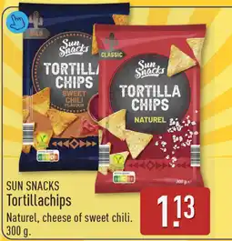 ALDI Sun Snacks Tortillachips aanbieding