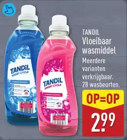 ALDI Tandil Vloeibaar Wasmiddel aanbieding