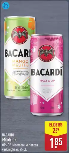ALDI Bacardi Mixdrink aanbieding