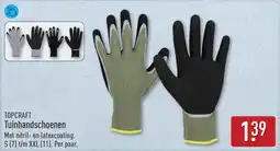 ALDI Topcraft Tuinhandschoenen aanbieding