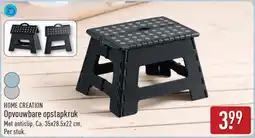 ALDI Home Creation Opvouwbare opstapkruk aanbieding