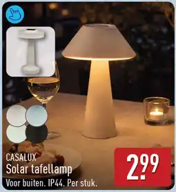 ALDI Casalux Solar tafellamp aanbieding