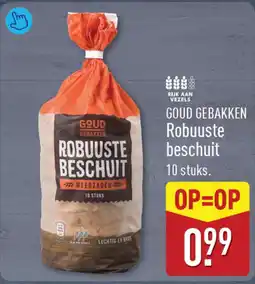 ALDI Goud Gebakken Robuuste Beschuit aanbieding