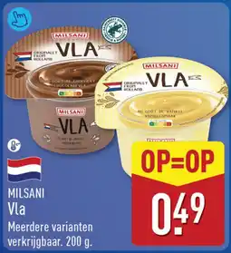 ALDI Milsani Vla aanbieding