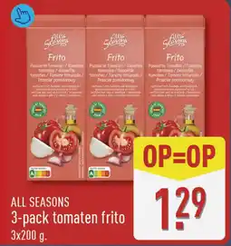 ALDI All Seasons Tomaten Frito aanbieding