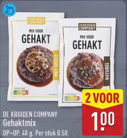 ALDI De Kruiden Company Gehaktmix aanbieding