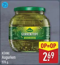 ALDI Kühne Augurken aanbieding