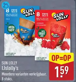 ALDI Sun Jolly IJslolly aanbieding