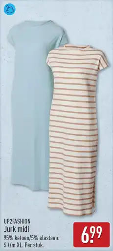 ALDI Up2fashion Jurk midi aanbieding