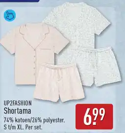 ALDI Up2fashion Shortama aanbieding