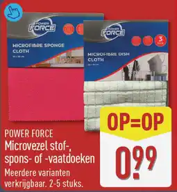 ALDI Power Force Microvezel Stof, Spons of Vaatdoeken aanbieding