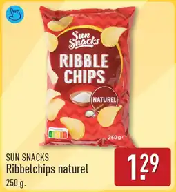 ALDI Sun Snacks Ribbelchips naturel aanbieding
