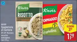ALDI Knorr spaghetteria of risotteria aanbieding
