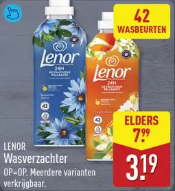 ALDI Lenor Wasverzachter aanbieding