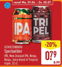 ALDI Schultenbräu speciaalbier aanbieding
