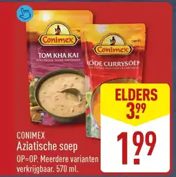 ALDI Conimex Aziatische soep aanbieding