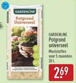 ALDI Gardenline Potgrond Universeel aanbieding
