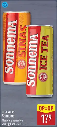 ALDI Berenburg sonnema aanbieding