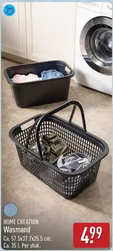 ALDI Home Creation Wasmand aanbieding