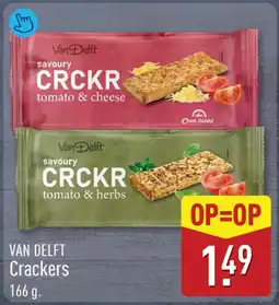 ALDI Van Delft Crackers aanbieding