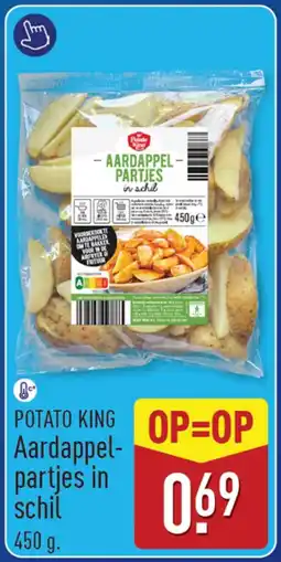 ALDI Potato King Aardappel partjes in schil aanbieding