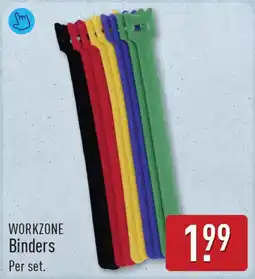 ALDI Workzone Binders aanbieding