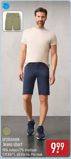 ALDI Up2fashion Jeans short aanbieding