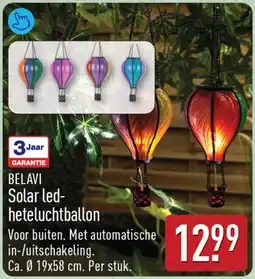 ALDI Belavi Solar led heteluchtballon aanbieding
