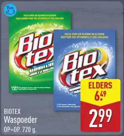 ALDI Biotex waspoeder aanbieding