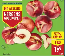 ALDI Nectarines aanbieding