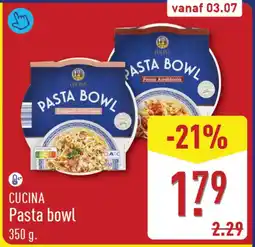 ALDI Cucina pasta bowl aanbieding