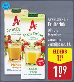ALDI Appelsientje fruit drink aanbieding