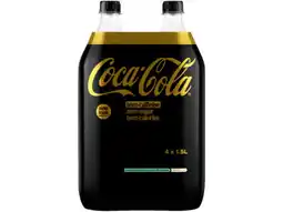 Hoogvliet Coca-Cola Zero sugar zero caffeine & calories 4-pack aanbieding