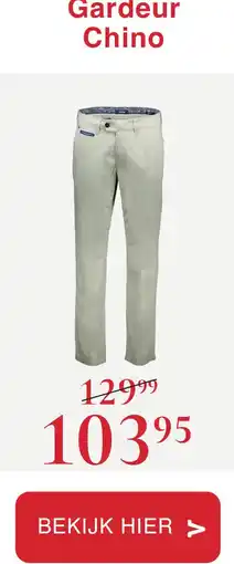 Van Dal Mannenmode Bekijk Gardeur Chino aanbieding