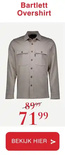 Van Dal Mannenmode Bekijk Bartlett Overshirt aanbieding