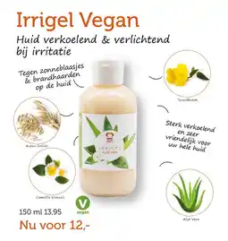 De Rode Pilaren Irrigel Vegan aanbieding