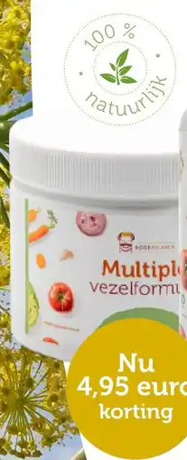 De Rode Pilaren DRP Multiple Flora vezelformule aanbieding