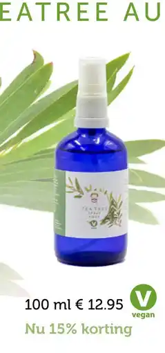 De Rode Pilaren Teatree Australian Care aanbieding